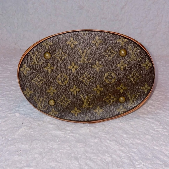 Louis Vuitton LV Monogram Petit PM Bucket Shoulder Bag Purse - Picture 11 of 17